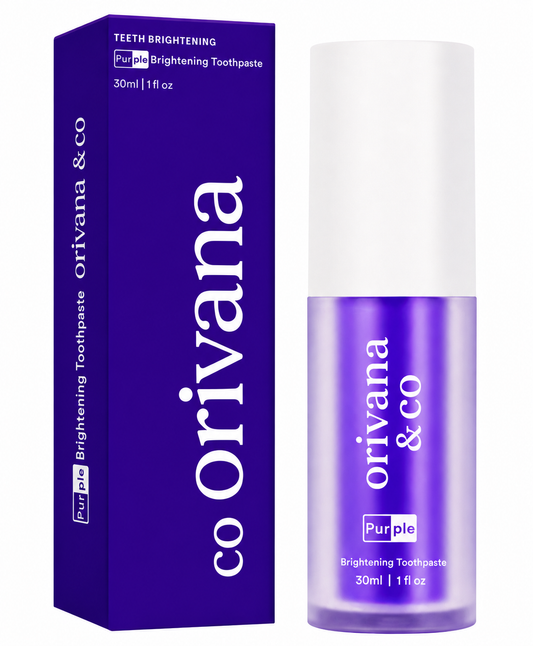 Orivana Violet Whitening Toothpaste -Mint Flavour