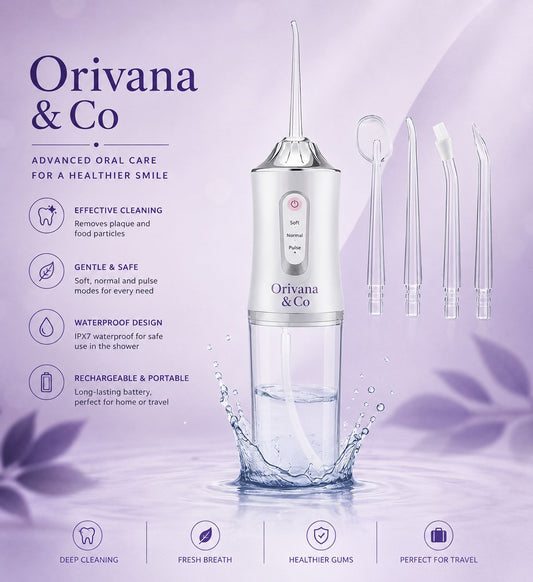 Orivana & Co Portable Water Flosser